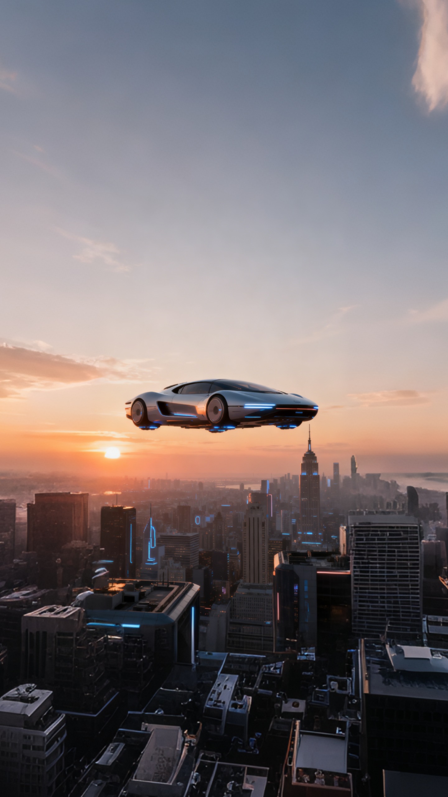 High-Tech Flying Commuter