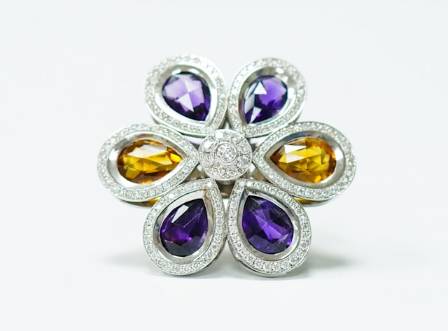 Beautiful Gemstone Brooches